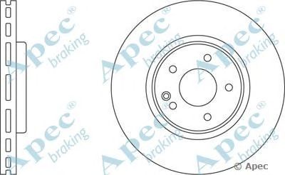 APEC BRAKING dsk2021 -  Тормозной диск